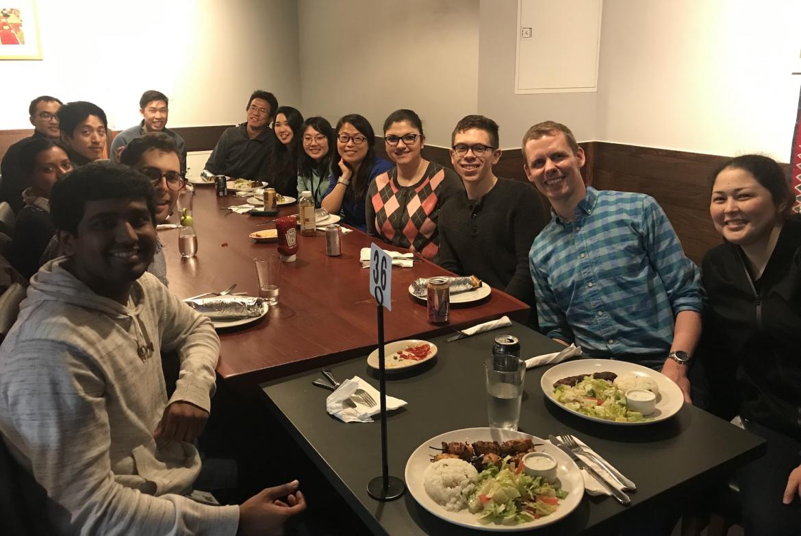 Kampmann Lab Spring Cleaning lunch