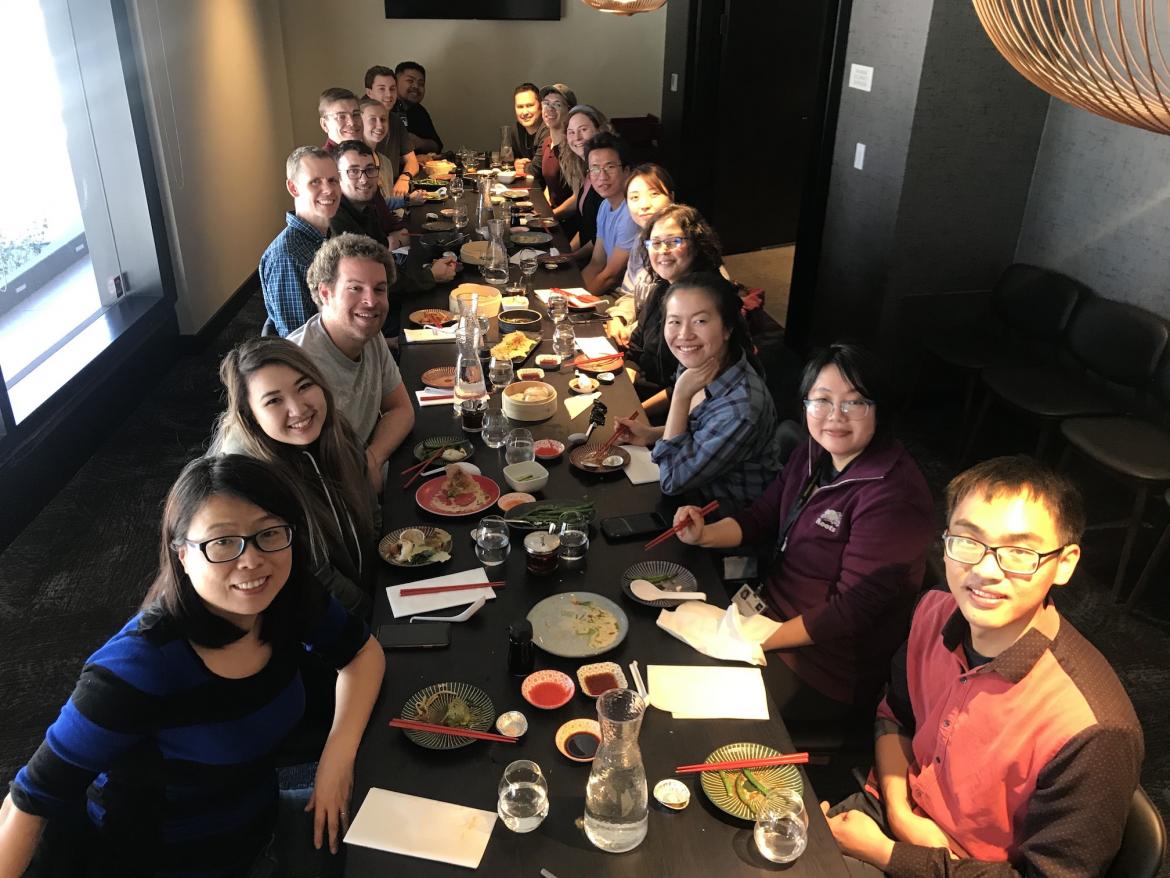 Kampmann Lab welcome lunch 