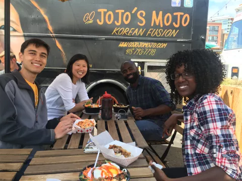 Lab lunch: Goodbye Logan, Welcome back Ruilin!