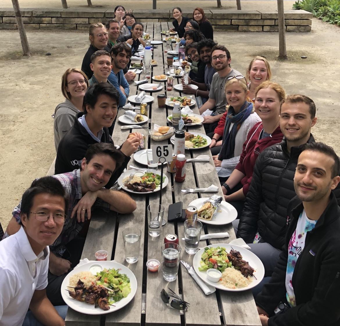 Kampmann Lab cleaning lunch